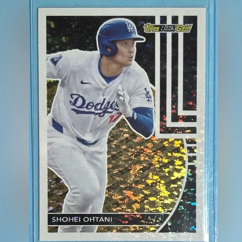 Shohei Ohtani, LA Dodgers 2024 Topps Black Gold Card #BG-1